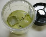 簡単！飲む抹茶バニラアイス作り方5写真