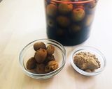 青梅の黒糖甘露煮★薬膳★梅酒の梅リメイク作り方1写真