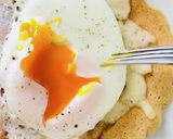 とろーりモチモチ！半熟卵の全粒粉ガレット作り方6写真