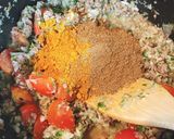 夏野菜のキーマカレー作り方7写真