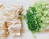 豚バラ・エノキ・ねぎ塩そうめん♪作り方2写真