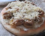 〖 鶏もも肉のスパイシーチーズピザ 〗作り方17写真