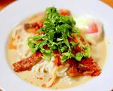 まろやか豆乳ごまキムチそうめんorうどん作り方2写真