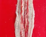 オクラと紫キャベツの豚肉巻き巻き作り方6写真