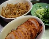 鶏ガラとホタテの出汁で醤油ラーメン!!作り方2写真