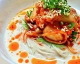 まろやか豆乳ごまキムチそうめんorうどん作り方4写真