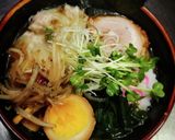 鶏ガラとホタテの出汁で醤油ラーメン!!作り方10写真