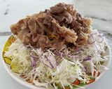 ラーメン二郎風牛肉サラダ(^_^;)作り方2写真