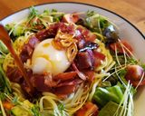 カリカリベーコンのペペロン冷やし中華作り方3写真