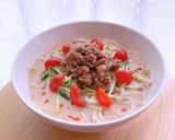 素麺で冷やし坦々麺風作り方7写真