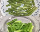 豚ロース薄切りDE簡単ナスとアスパラ巻き作り方1写真