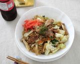 レンジ1発!包丁いらず!すぐできる焼そば作り方6写真