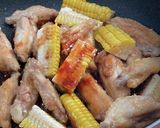 甘辛が絶品！コーン手羽中コチュジャン炒め作り方6写真
