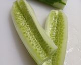 きゅうりの卵炒め作り方1写真