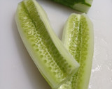 きゅうりの卵炒め作り方1写真