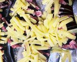 ナスと豚肉のハッセルバック作り方3写真
