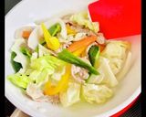 なるほど♫野菜炒めは弱火で炒めます〜♫作り方4写真
