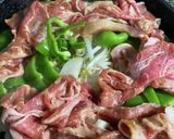 簡単ジンギスカン風牛肉焼き(*'ω'*)作り方5写真