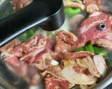 簡単ジンギスカン風牛肉焼き(*'ω'*)作り方6写真