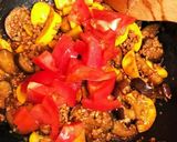 夏野菜のチーズカレー焼作り方7写真