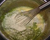 抹茶小豆のシフォンケーキ♪作り方5写真