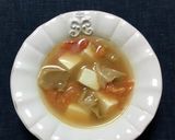 搾菜とトマトと豆腐のスープ（夏は冷製で）作り方6写真