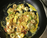 簡単！海鮮中華風卵炒め作り方3写真