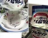 水切ヨーグ☆絶品ラムレーズンチーズケーキ作り方1写真