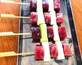 我が家の串焼きねぎマグロ作り方2写真