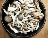 キノコのクリームチーズ焼き作り方1写真