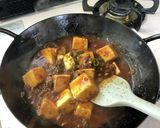 麻婆スパゲティ作り方1写真