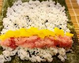 絶品！！とろタク巻き♪作り方5写真