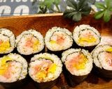 絶品！！とろタク巻き♪作り方8写真