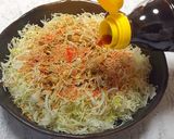キャベポン一味唐辛子サラダ作り方3写真