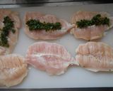 鶏胸肉の刻み紫蘇はさみ揚げ作り方2写真