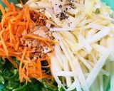 コストコ鮭消費！子供ぱくぱく鮭と野菜蒸し作り方2写真
