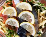 コストコ鮭消費！子供ぱくぱく鮭と野菜蒸し作り方5写真