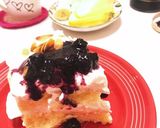 ブルーベリージャムの生クリームケーキ作り方2写真