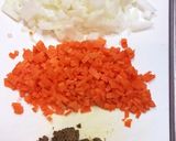 キーマカレー蕎麦作り方1写真