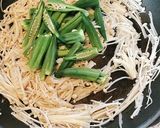 【節約】オクラとエノキの味噌ナムル作り方3写真