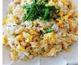 梅とじゃこの焼き飯作り方10写真
