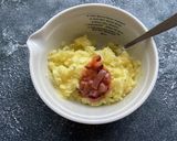 レンジで簡単！イカの塩辛ポテサラ作り方3写真