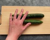 きゅうりとキムチの塩昆布和え作り方1写真
