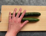 きゅうりとキムチの塩昆布和え作り方1写真