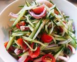 レモン風味のさっぱり夏野菜イカサラダ作り方8写真