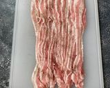豚バラしそチーズ巻き作り方1写真