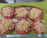 小腹が空いたら…トマトのパン粉チーズ焼き作り方4写真