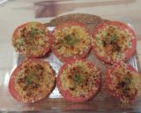 小腹が空いたら…トマトのパン粉チーズ焼き作り方7写真