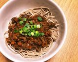 キーマカレー蕎麦作り方5写真
