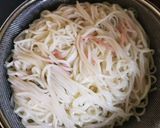 ひやむぎチャンプルー作り方1写真